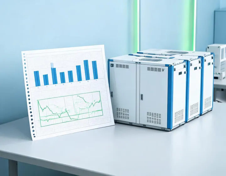 Battery energy storage planning worksheet and equipment